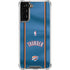 NBA Oklahoma City Thunder Jersey Galaxy S21 FE Clear Case